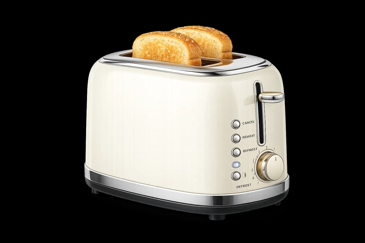 Chrome toaster
